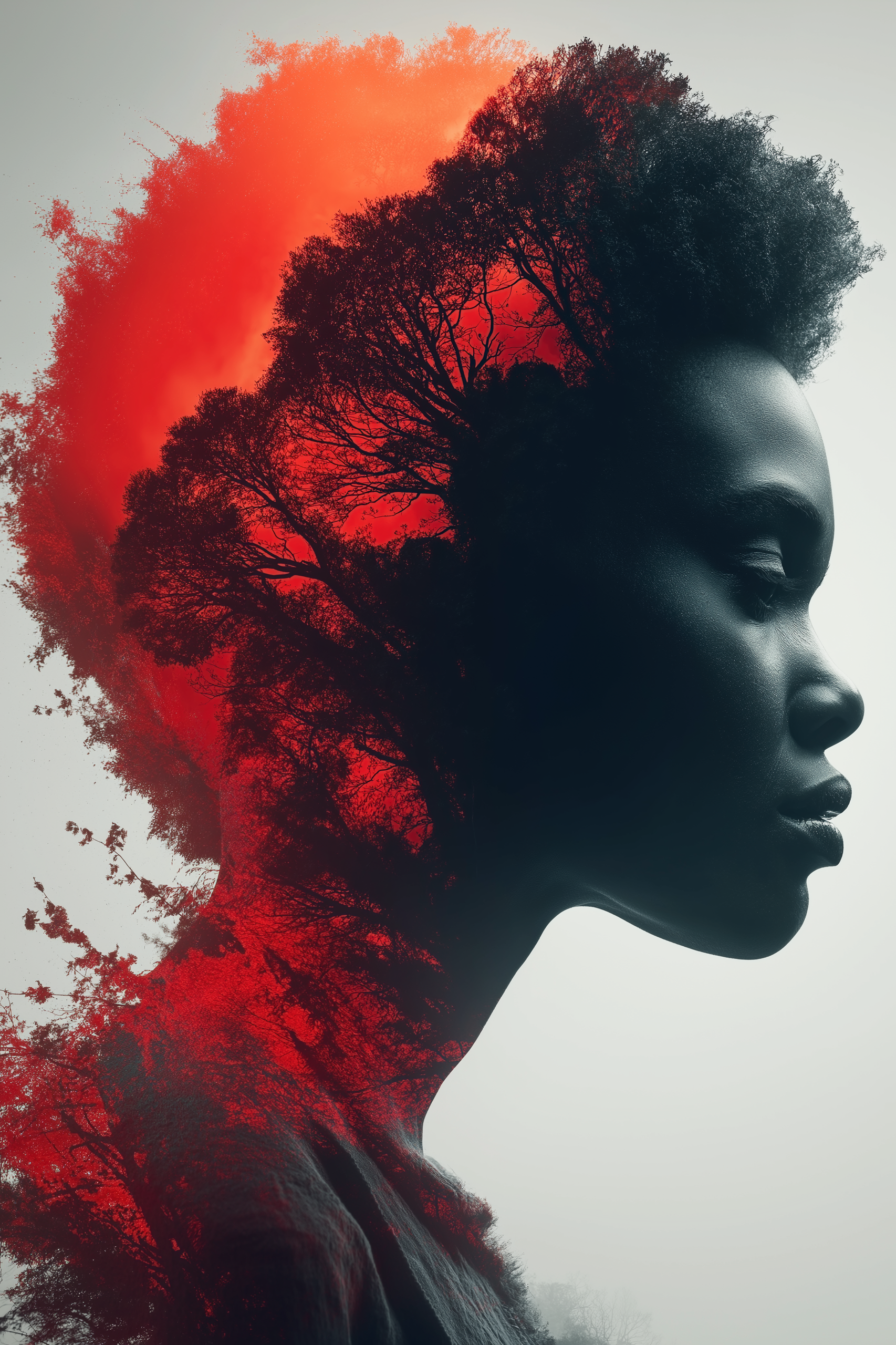 Ethereal Nature Portrait Wall Art